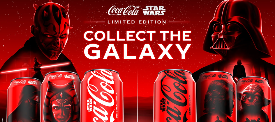 Coca Cola and Star Wars unite for global 'refresh your galaxy' campaign